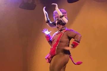 Segunda edición de la Gala Drag Queen de La Breña (Foto TA)